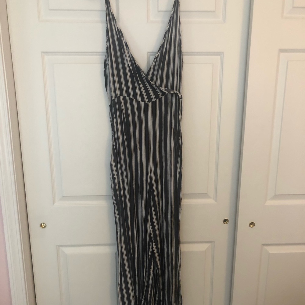 Striped Jumpsuit